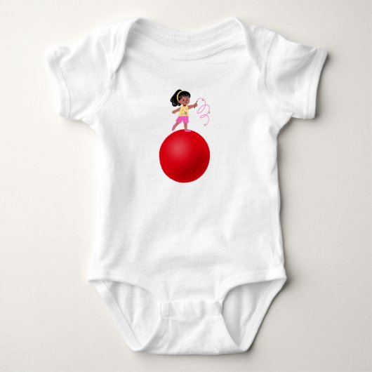 Kleiner Circus Star. Baby Strampler (Vorderseite)