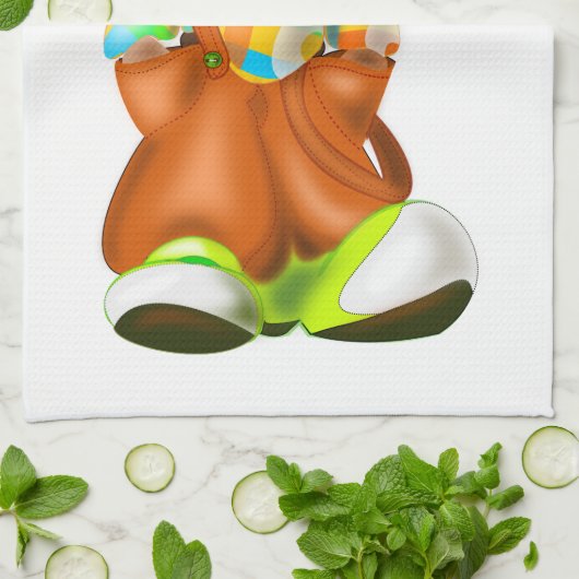 Kleiner Clown - Geschirrtuch (Gefaltet)