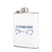 Kleiner Cottonwood Canyon Klettersteig Schnappschu Flachmann (Links)