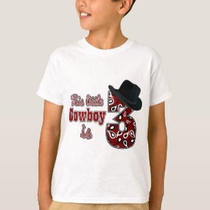 Kleiner Cowboy 3. Geburtstag T-Shirt