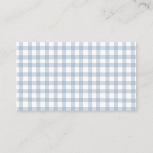 Kleiner Cowboy auf dem Weg Diaper Raffle Begleitkarte (Rückseite)