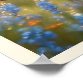 Kleiner Cowboy im Zaun Poster (Ecke)