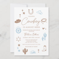 Kleiner Cowboy Moderne Wilde West Baby-Party