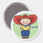 Kleiner Cowboy - sprechendes Magnet (Vorderseite/Rückseite)