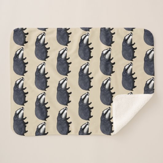 kleiner Dachs Sherpadecke (Vorderseite (Horizontal))