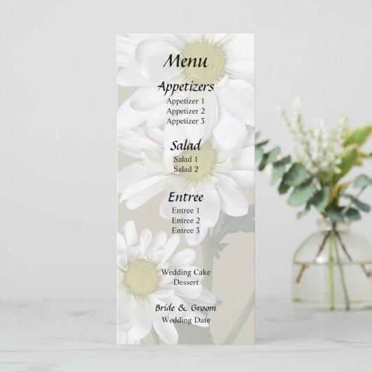 Kleiner Dämon Menükarte (Stehend Vorderseite)