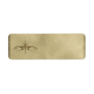 Kleiner dekorativer Apotheker-Aufkleber