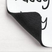 Kleiner die Marine-Offizier des Vatis Mousepad (Ecke)