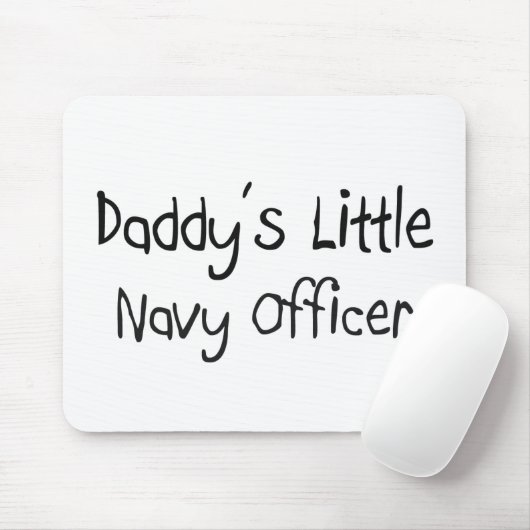 Kleiner die Marine-Offizier des Vatis Mousepad (Mit Mouse)