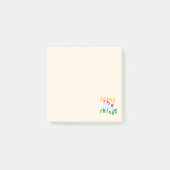 Kleiner Dinge genießen Haftnotizen Post-it Klebezettel (Vorderseite)