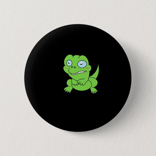Kleiner Dino-Button Button (Vorderseite)