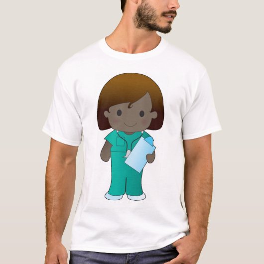Kleiner Doktor Girl T-Shirt (Vorderseite)