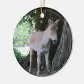 Kleiner Donkey Keramikornament (Links)