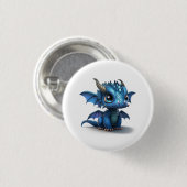 Kleiner Drache Button (Vorne & Hinten)