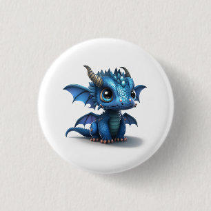 Kleiner Drache Button
