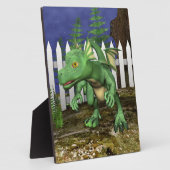 Kleiner Drache Fotoplatte (Seite)