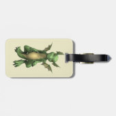Kleiner Drache Gepäckanhänger (Rückseite horizontal)