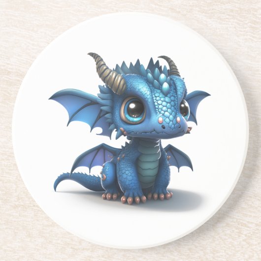 Kleiner Drache Getränkeuntersetzer (Vorne)