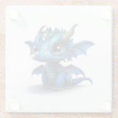 Kleiner Drache Glasuntersetzer (Rückseite)