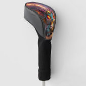 Kleiner Drache, große Energie – Der Ember Clocklin Golf Headcover (angewinkelt)