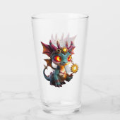 Kleiner Drache, große Energie – Die Ember Clocklin Glas (Rückseite)