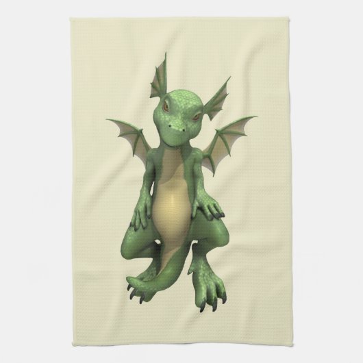 Kleiner Drache Handtuch (Vertikal)