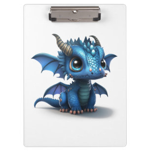 Kleiner Drache Klemmbrett