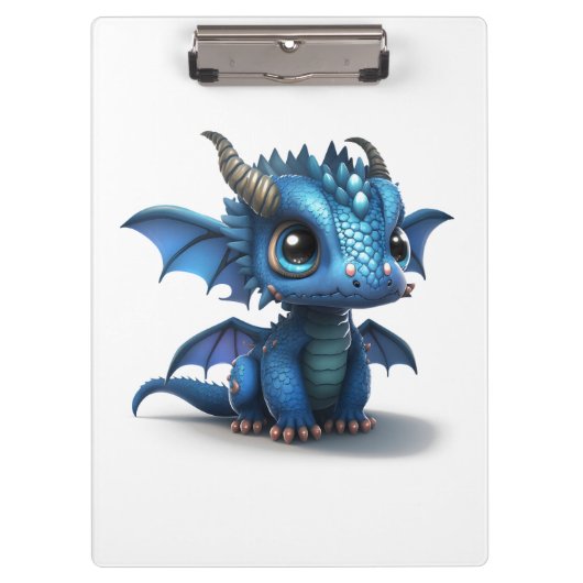 Kleiner Drache Klemmbrett (Vorderseite)