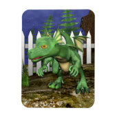Kleiner Drache Magnet (Vertikal)