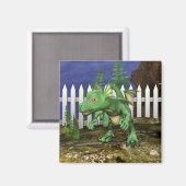 Kleiner Drache Magnet (Vorderseite/Rückseite)