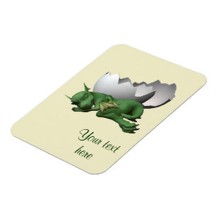 Kleiner Drache Magnet