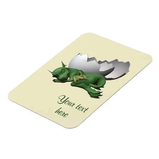 Kleiner Drache Magnet (Linke Seite)