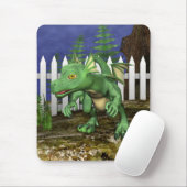 Kleiner Drache Mousepad (Mit Mouse)