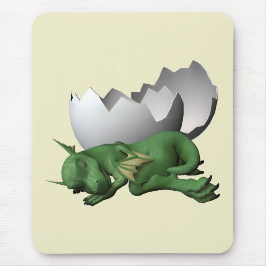 Kleiner Drache Mousepad (Vorne)