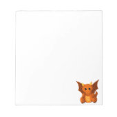 "Kleiner Drache" Notizblock (Vorderseite)