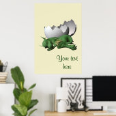 Kleiner Drache Poster (Heimbüro)