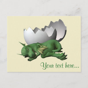 Kleiner Drache Postkarte