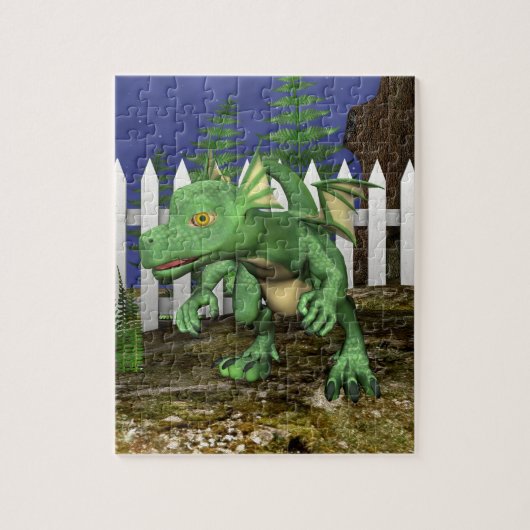 Kleiner Drache Puzzle (Vertikal)
