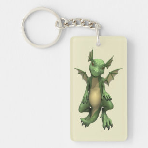Kleiner Drache Schlüsselanhänger