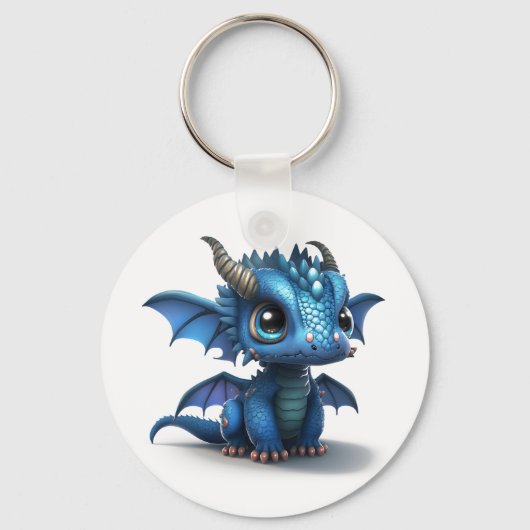 Kleiner Drache Schlüsselanhänger (Vorderseite)