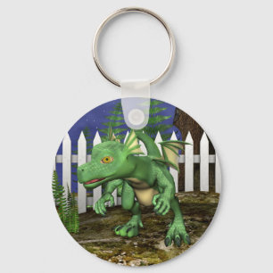 Kleiner Drache Schlüsselanhänger