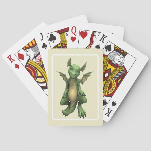 Kleiner Drache Spielkarten (Rückseite)