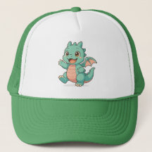Kleiner Drachen Charme Baseballkappe