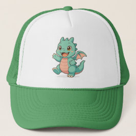 Kleiner Drachen Charme Baseballkappe Truckerkappe