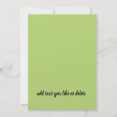 kleiner Dragon Birthday Invite orange Baby Bday Einladung (Rückseite)