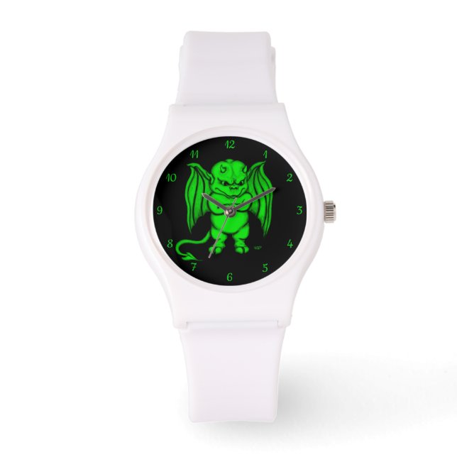 Kleiner ekliger Teufel Armbanduhr (Vorderseite)