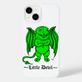 Kleiner ekliger Teufel Case-Mate iPhone Hülle (Rückseite)