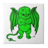 Kleiner ekliger Teufel Fliese (Vorderseite)