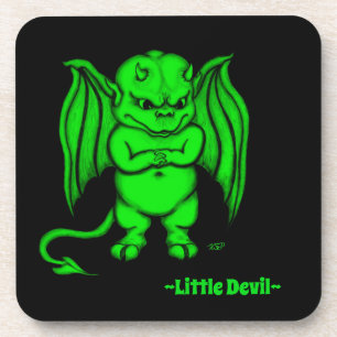 Kleiner ekliger Teufel Getränkeuntersetzer