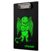 Kleiner ekliger Teufel Klemmbrett (Links)